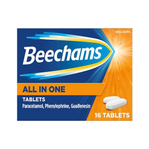 Beechams all in one tablets cold and flu relief with paracetamol