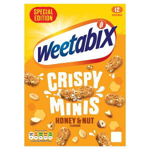 Weetabix Crispy Minis Honey & Nut Flavour Special Edition 500g