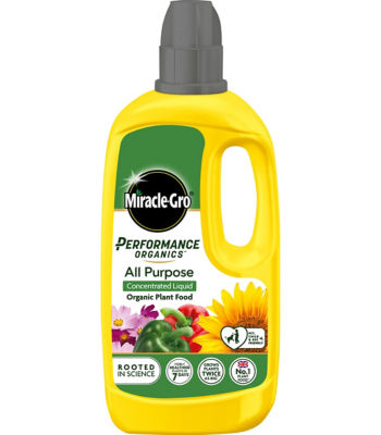 Miracle-Gro Performance Organics All Purpose Liquid Concentrate Food 800ml