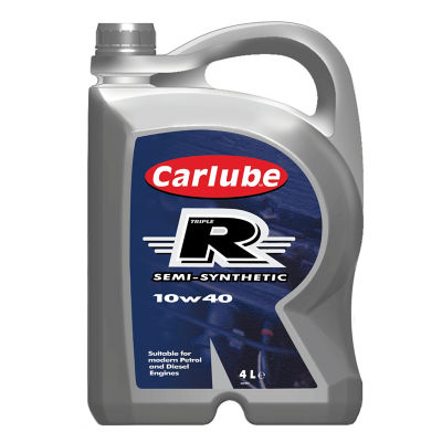 Carlube Triple R 10W40 Semi Synthetic 4Ltr