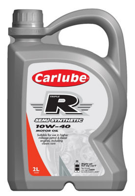 Carlube Triple R 10w40 Semi Synthetic Oil 2L