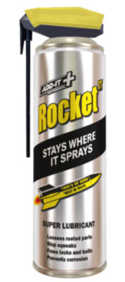 Rocket Super Lubricant Corrosion & Rust Preventer Multi-Use Spray 450ml - Image 10