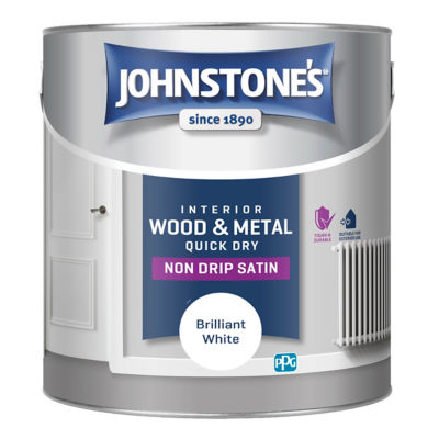 ASDA Quick Dry Satin 2.5L Brilliant White