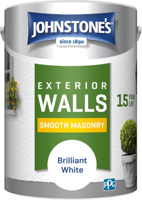 Status Smooth Masonry Paint 15YR Brilliant White