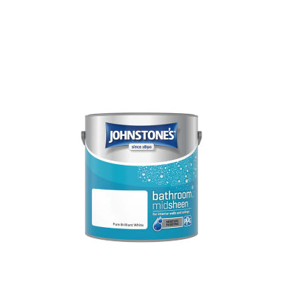 Johnstone's Pure Brilliant White Bathroom Paint - ASDA Groceries