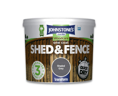 Johnstone's - Shed & Fence Paint - 5L - Shaded Grey - Image 5