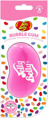 Jelly Belly 3D Hanging Air Freshener Bubblegum