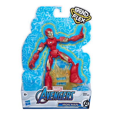 Marvel Avengers Bend and Flex Figures - Iron Man