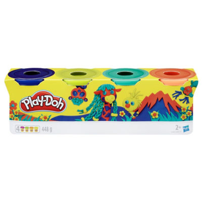 Play-Doh 4-Ounce Cans 4 Pack
