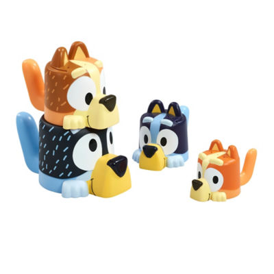 Tomy Toomies Bluey Family Bath Pourers 4 Pack