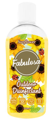 Fabulosa Outdoor Concentrated Disinfectant Sunflower 220ml