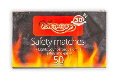 Bar-Be-Quick Safety Matches 10cm 50 Pack