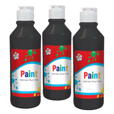 KIDS CREATE 300ml Black Paint