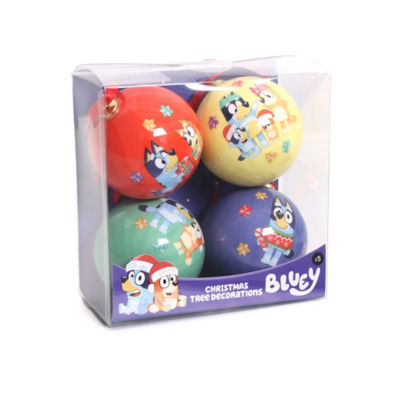 ASDA Bluey Baubles - Set of 4