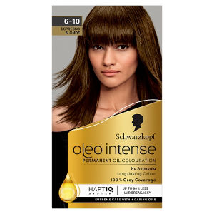 Schwarzkopf Oleo Intense Permanent Oil Colour 6-10 Espresso Blonde Hair Dye
