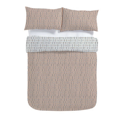 Silentnight Reversible Duvet Set Geo - Double