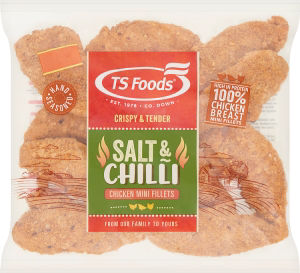 TS Foods Salt & Chilli Chicken Mini Fillets 800g - ASDA Groceries