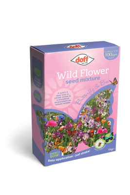 Doff Wild Flower Seed Mixture - Butterfly & Bee