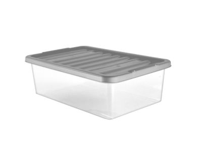 ASDA Underbed storage box and lid - clear