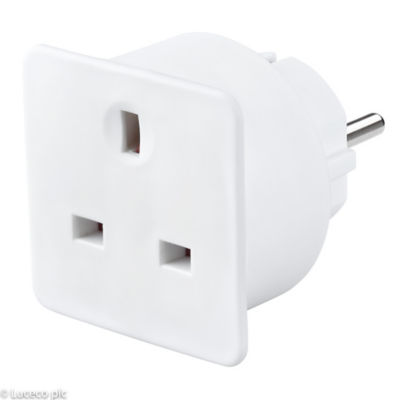 Masterplug European Travel Adaptor