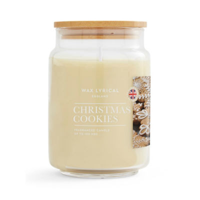 ASDA Wax Lyrical Large Christmas Cookies Candle