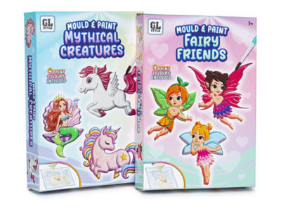 Gl Style Mould And Paint Mythical Creatures & Fairy ( Age 5 Years+)