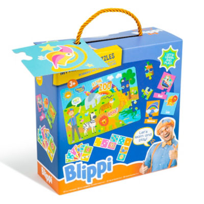 Blippi My First 3 in 1 Puzzles ( Age 3+ Years)