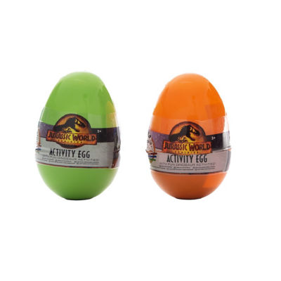 Jurassic World Dinosaur Dominion Activity Egg - Colour May Vary, Age 3+ Years