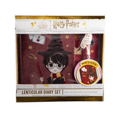 Harry Potter Lenticular Diary Set ( Age 3+ Years)
