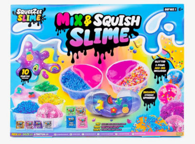 Squeezee Slime Mix and Squish Slime Kit