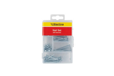 Sterling 230 Piece Nail Set