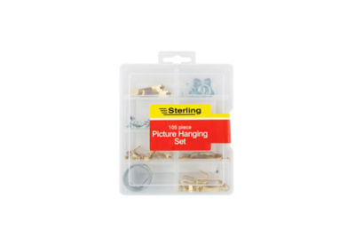 Sterling 117 piece picture hanging kit