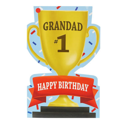 George Home No. 1 Grandad Birthday Card