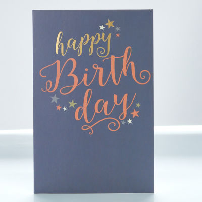 George Home Birthday card