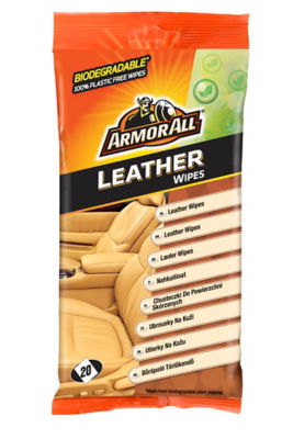Armor All Leather Wipes, 20 Wipes