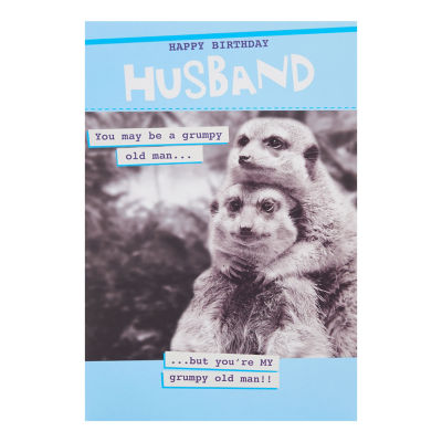 Quitting Hollywood Husband Birthday Card