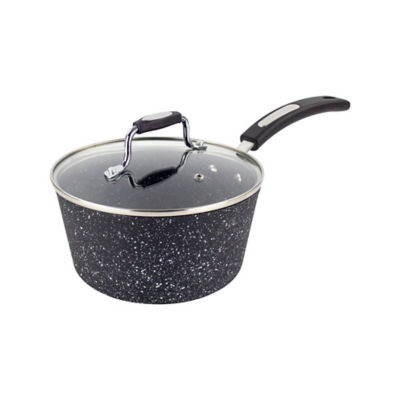 Scoville Neverstick Saucepan - 20cm, Black - Aluminium - Non-stick - Image 2
