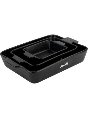 Scoville Ceramics 3 Piece Roaster Set - ASDA Groceries
