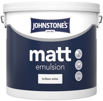 Contract Matt Emulsion Paint Brilliant White 5L 306755 Interior Walls Ceilings - Image 7