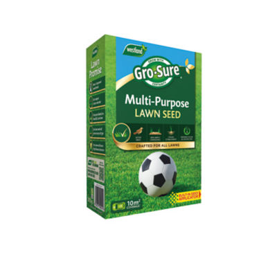 Westland Gro-Sure Multi-Purpose Lawn Seed 10m2 300g Box