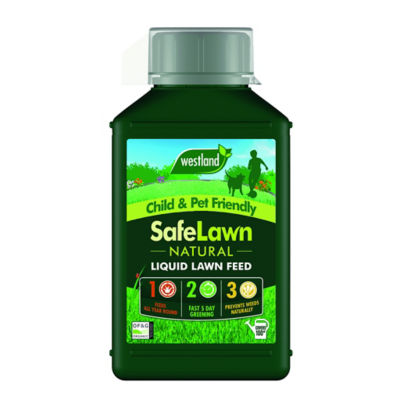 Westland Garden Health Safelawn Natural Liquid Lawn Feed 1 Litre