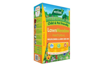Westland Garden Health LawnMeadow Natural Wildflower & Lawn Seed Mix 2.8kg