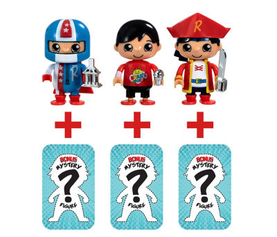 Ryan's World 6 Pack Collectible Mystery Figure