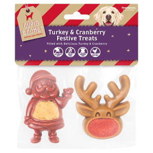 Cupid & Comet Turkey & Cranberry Festive Treats 100g