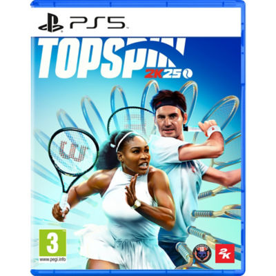 TOP SPIN 2K25 for PS5 - Physical Media