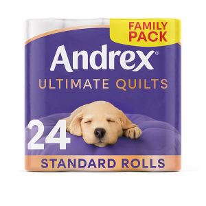 Andrex Ultimate Quilts Toilet Tissue 24 Rolls