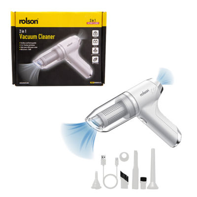 rolson 2 in 1 Rechargeable Vacuum Cleaner