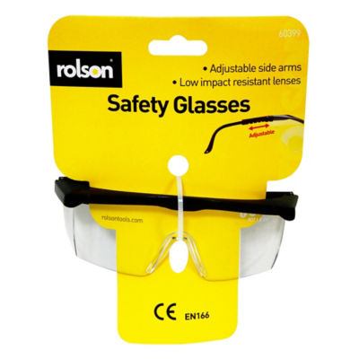 Rolson Plastic Safety Glasses
