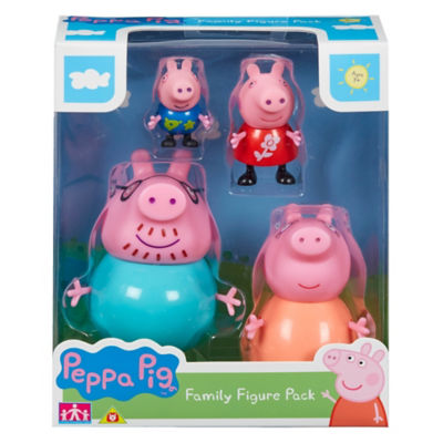 Peppa Pig Family Pack of Figures (3+ Years)