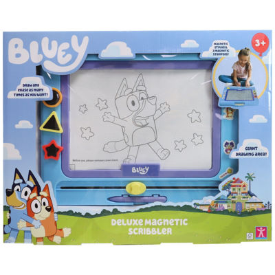 Bluey travel magnetic scribbler